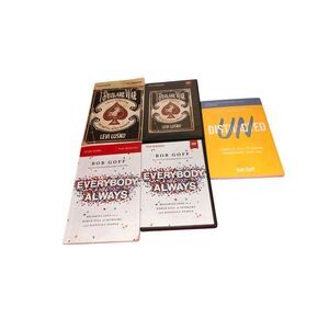 Bob Goff Everybody Always Undistracted Levi Lusko I Declare War Books & DVD Set